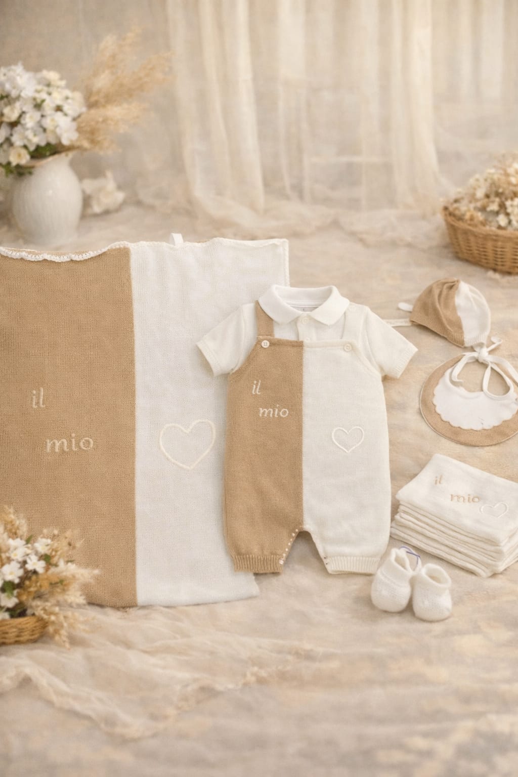 Uscita clinica pappa e latte in filo di cotone