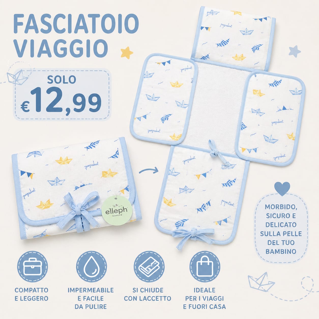 Fasciatoio da viaggio