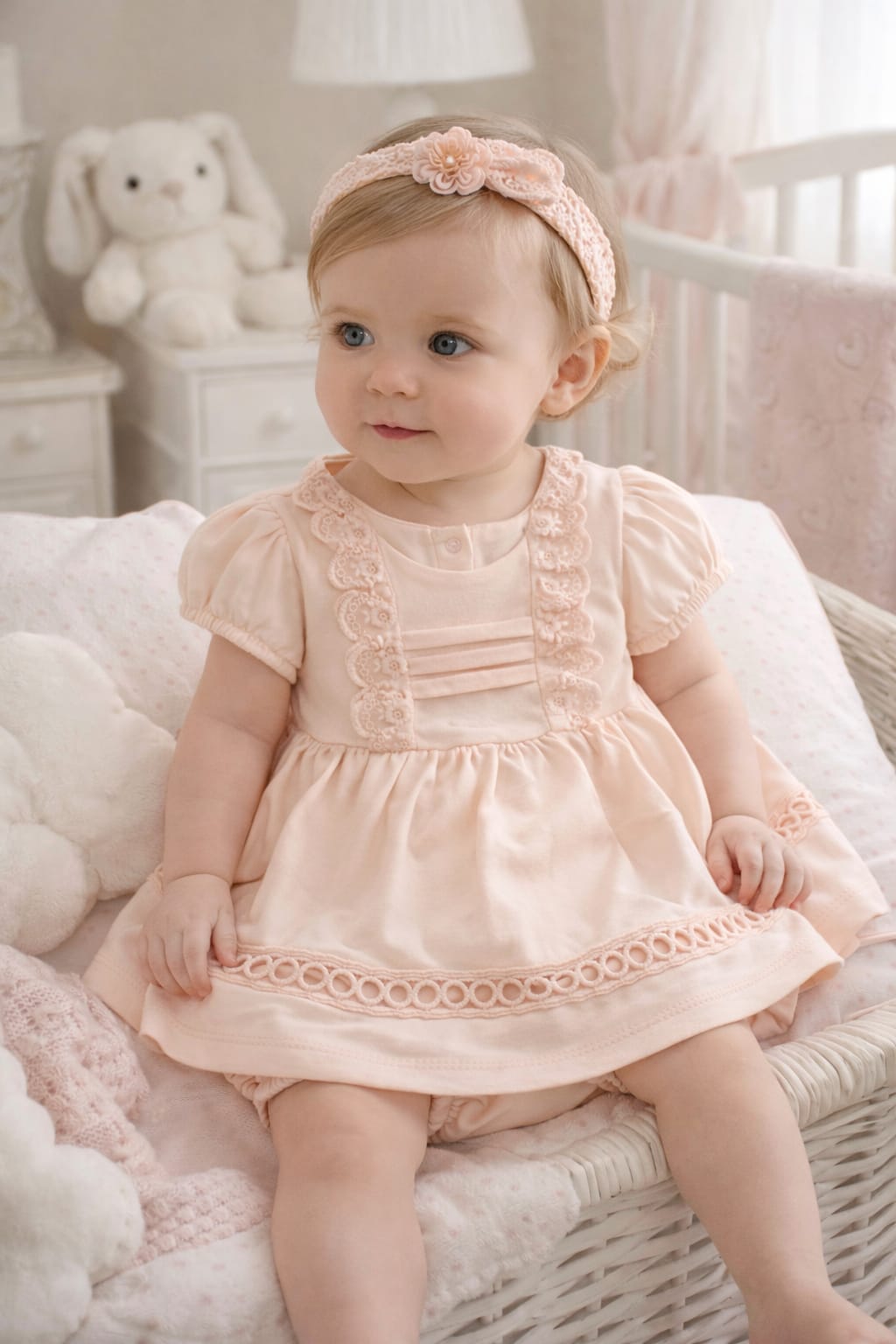 Vestitino con culotte da 3 mesi a 18 Ebita