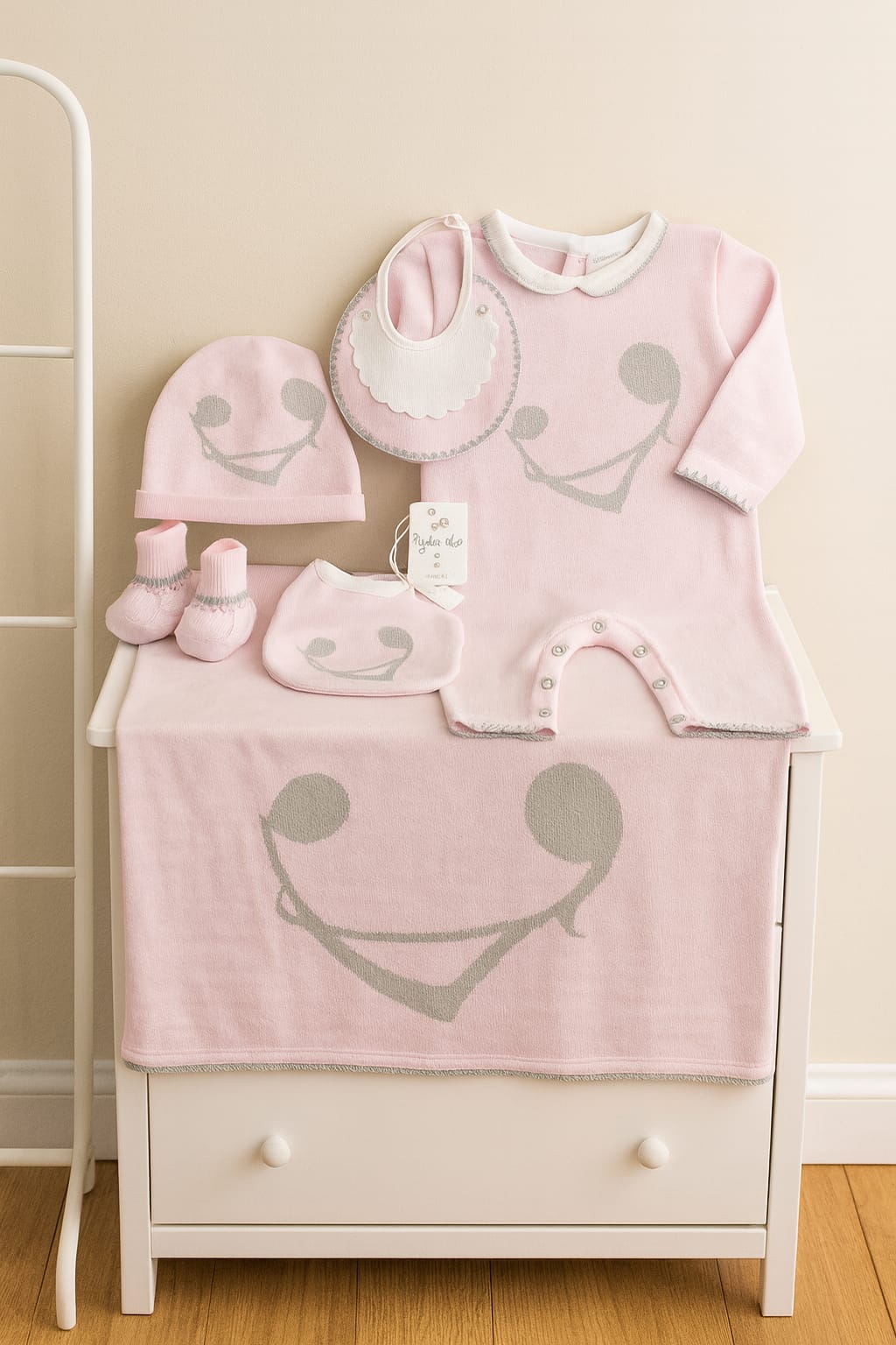 Uscita clinica pappa e latte 54/58 cm in lana