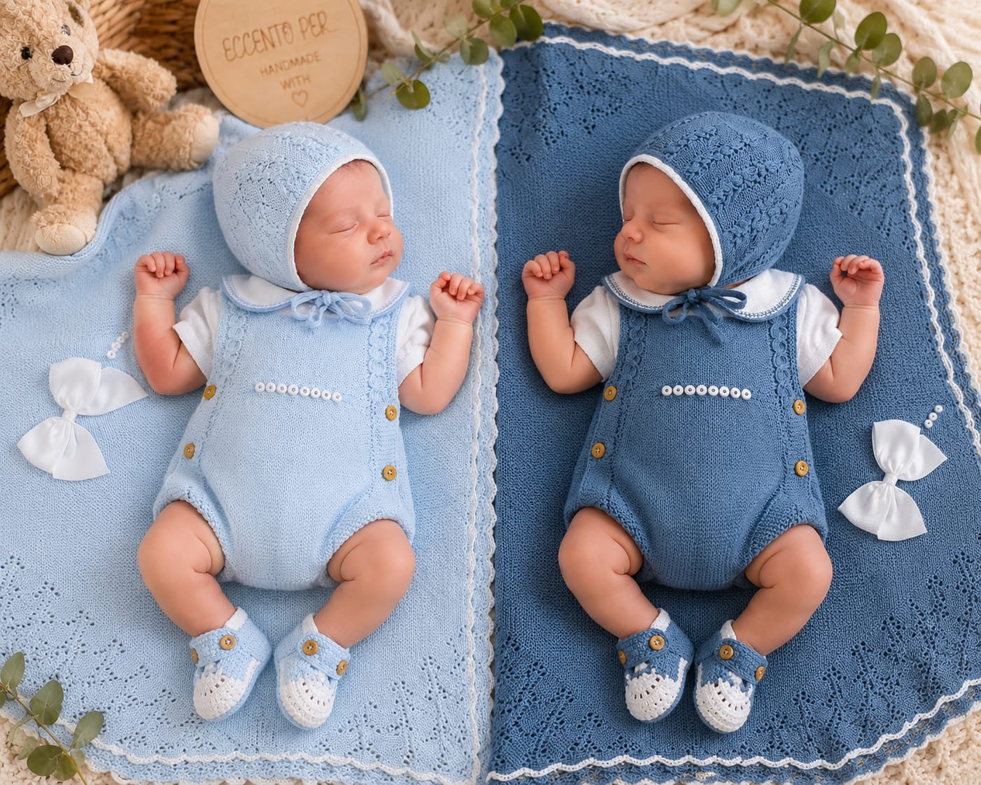 Uscita clinica baby nipos in puro cotone