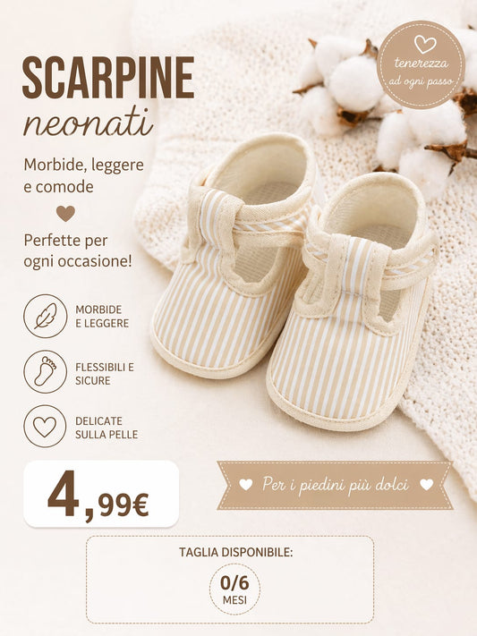 Scarpine estive 0/6 mesi