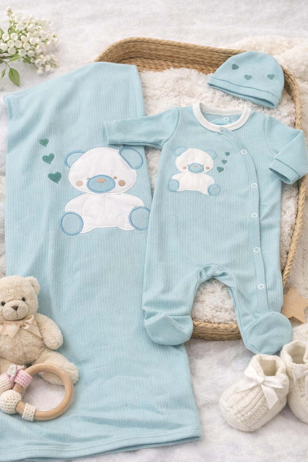 Set nido in cotone leggero