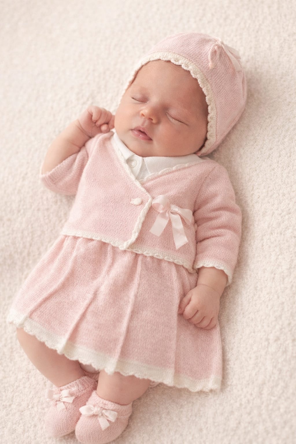 Uscita clinica prime emozioni rosa in filo adatto da fine maggio