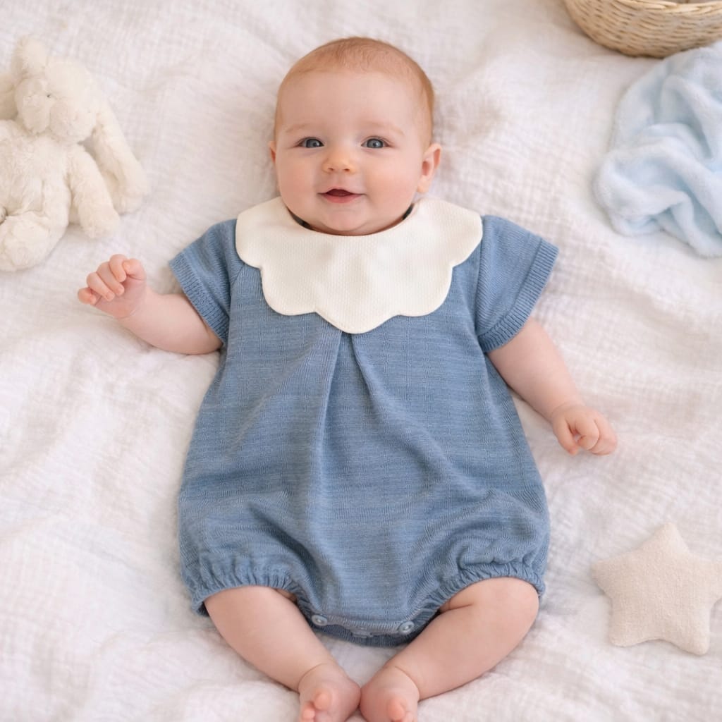 Pagliaccetto e tutina pappa e latte da personalizzare