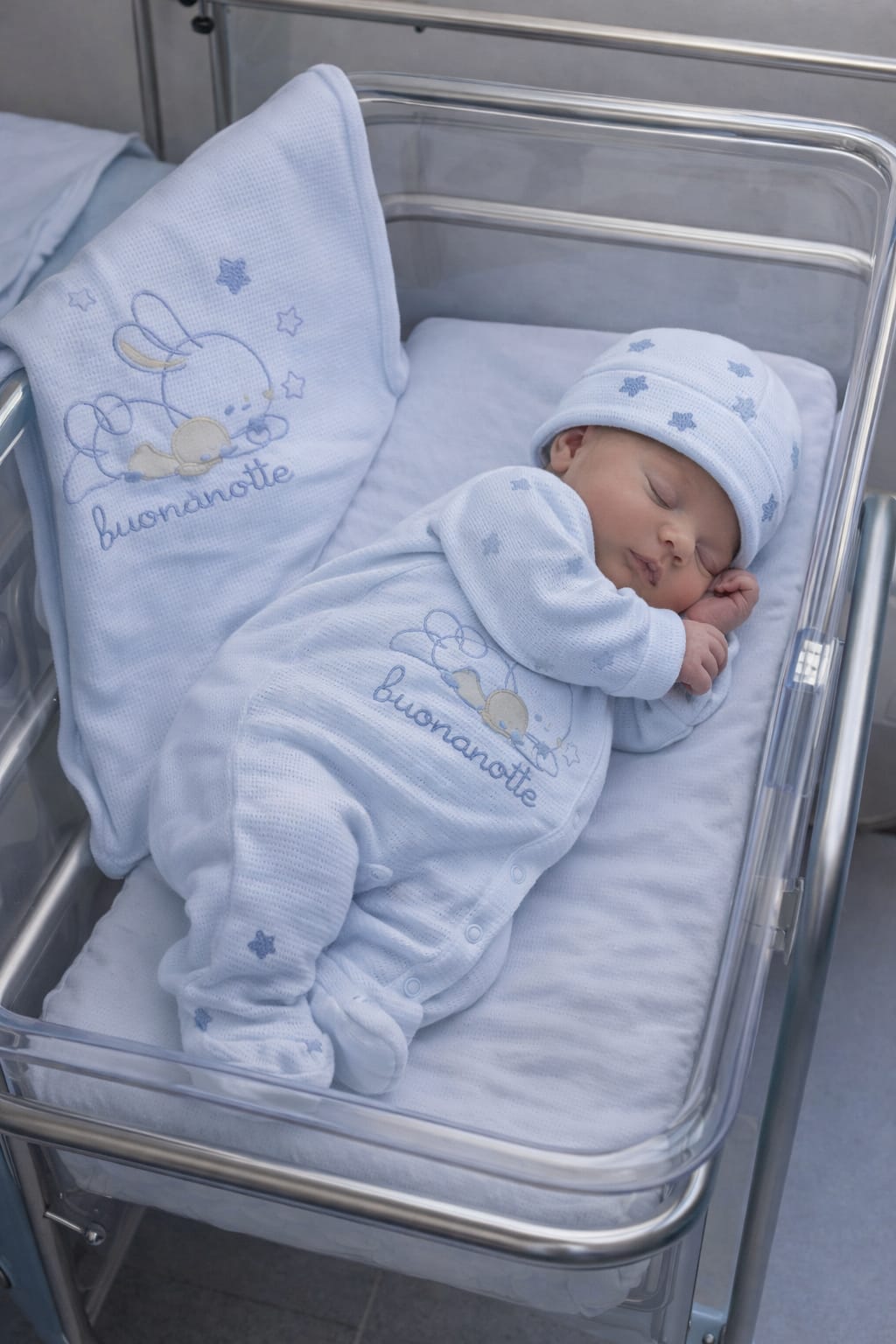 Set nido in cotone leggero biologico