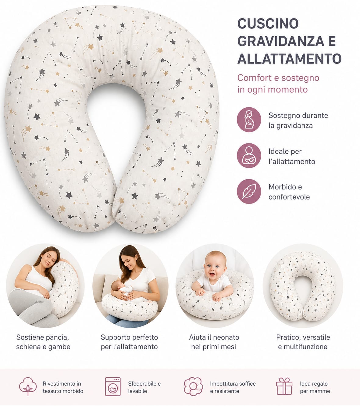 Cuscini allattamento o tutto fare