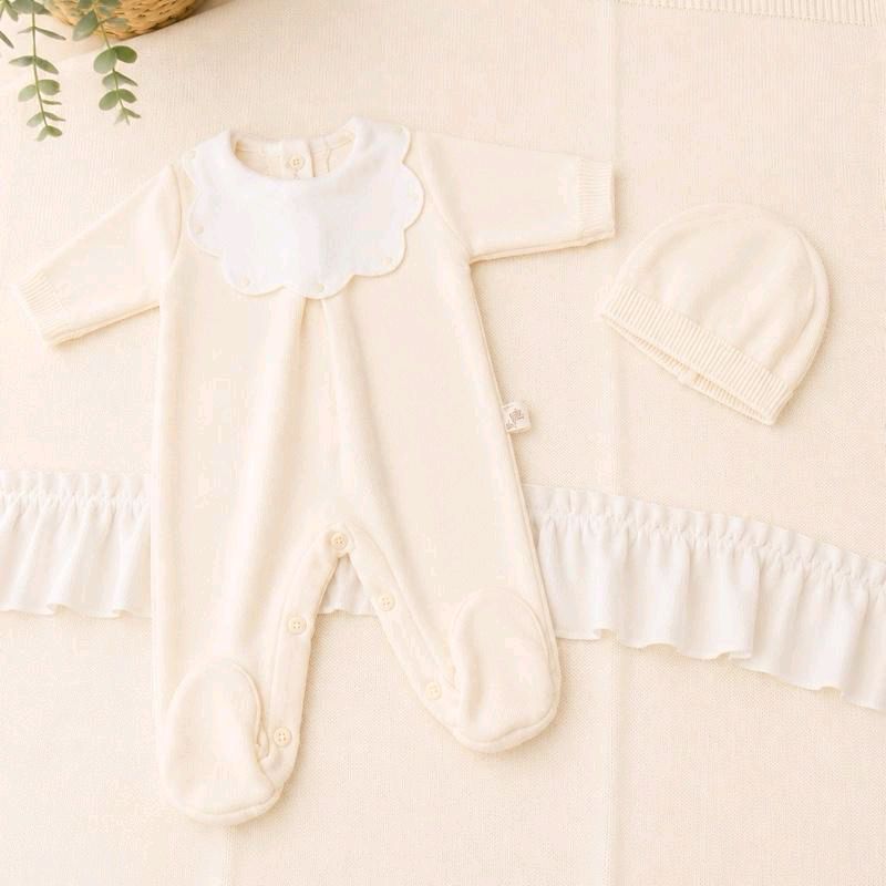 Uscita clinica pappa e latte in misto cotone