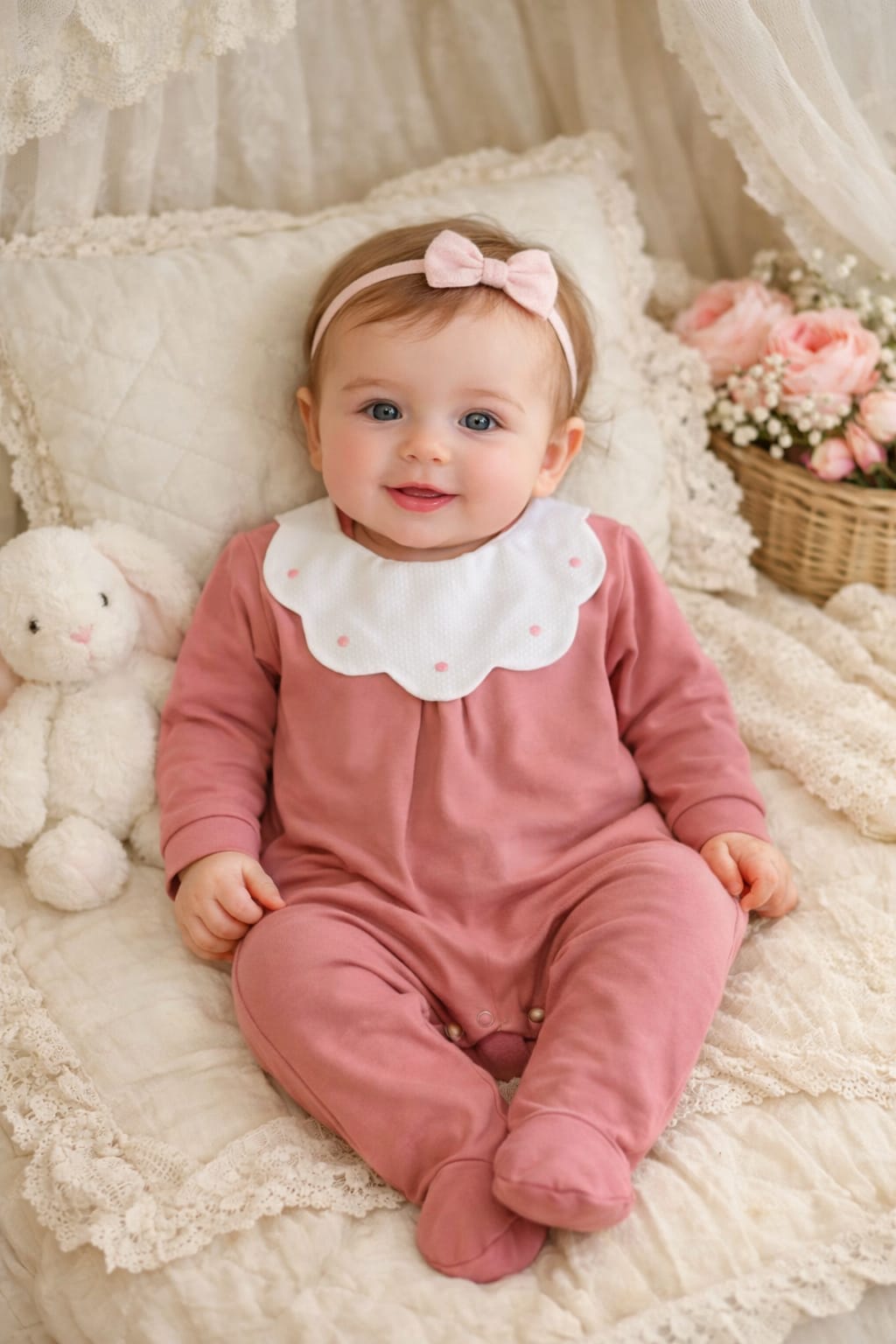 Pagliaccetti e tutina pappa e latte in cotone da personalizzare