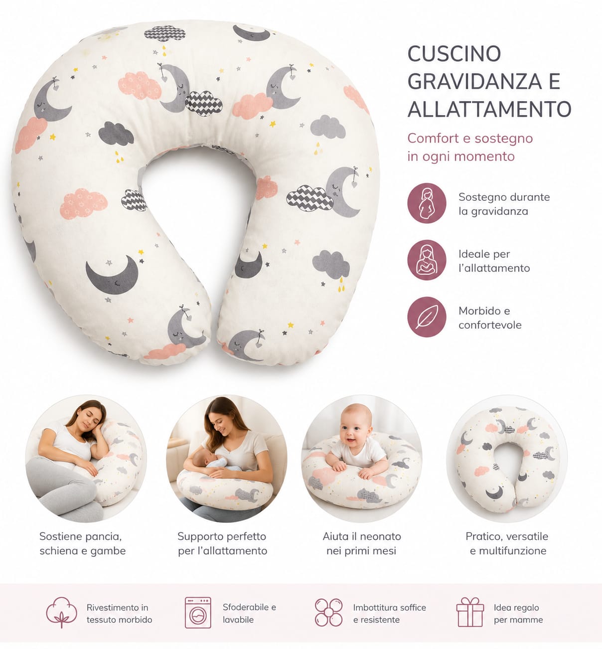 Cuscini allattamento o tutto fare