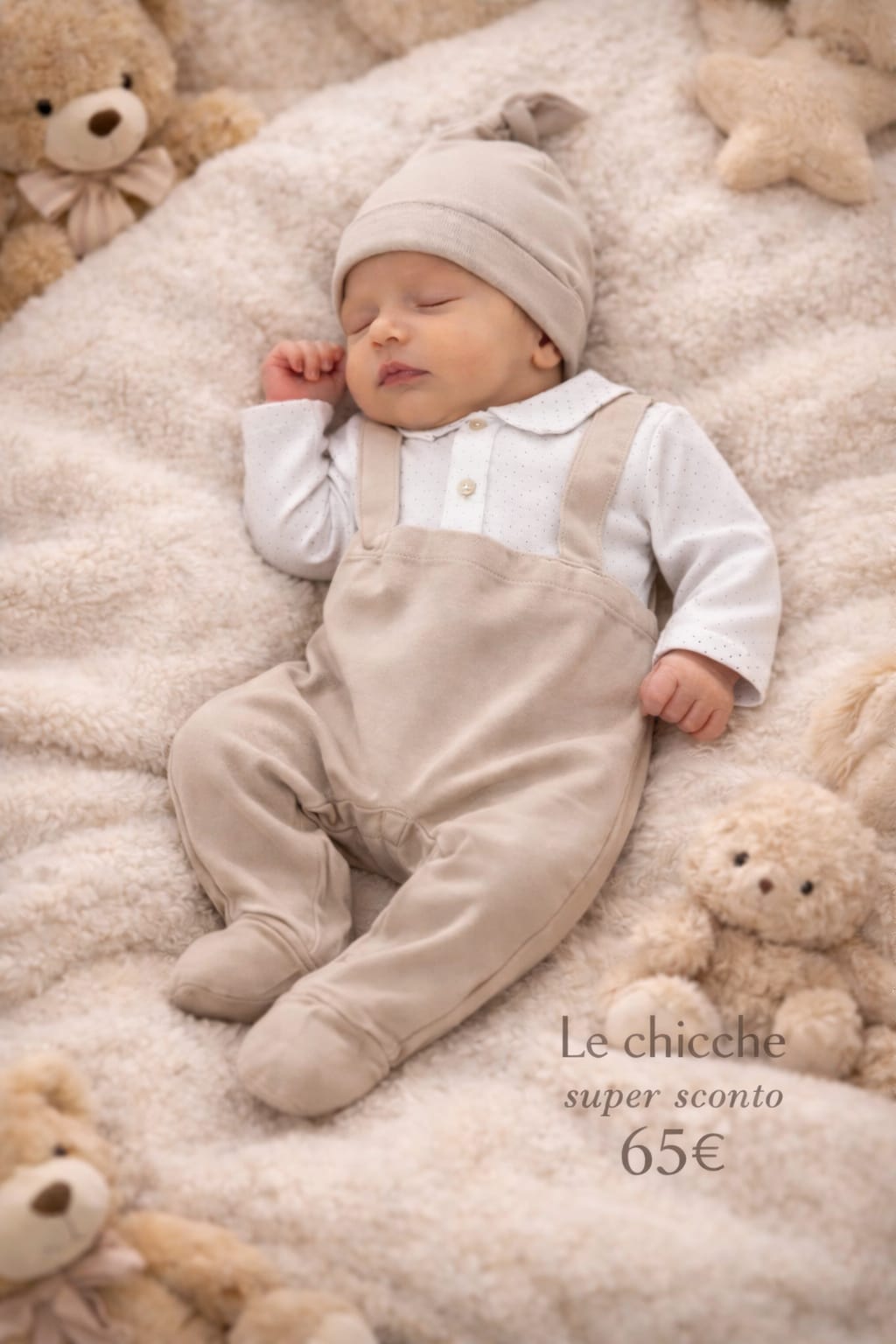 Uscita clinica in cotone le Chicche