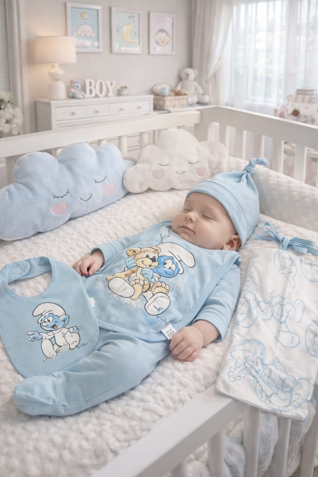 Tutine e pagliaccetto melby puffy