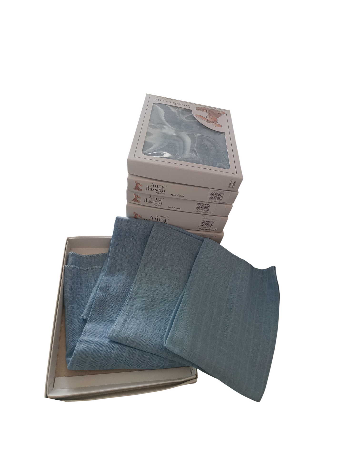 Mussole colorate Bassetti