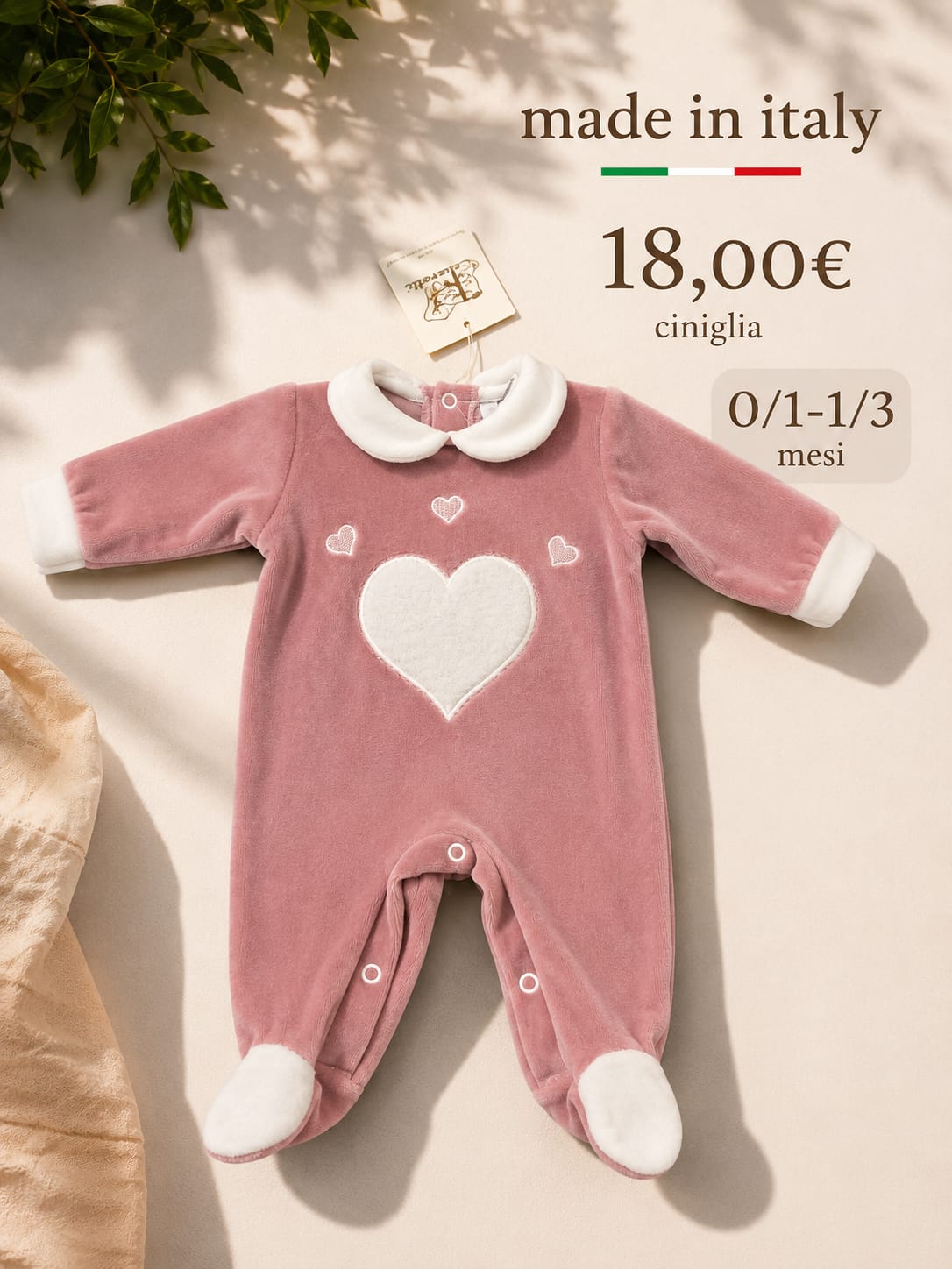 Tutine in ciniglia collezione 2026/27