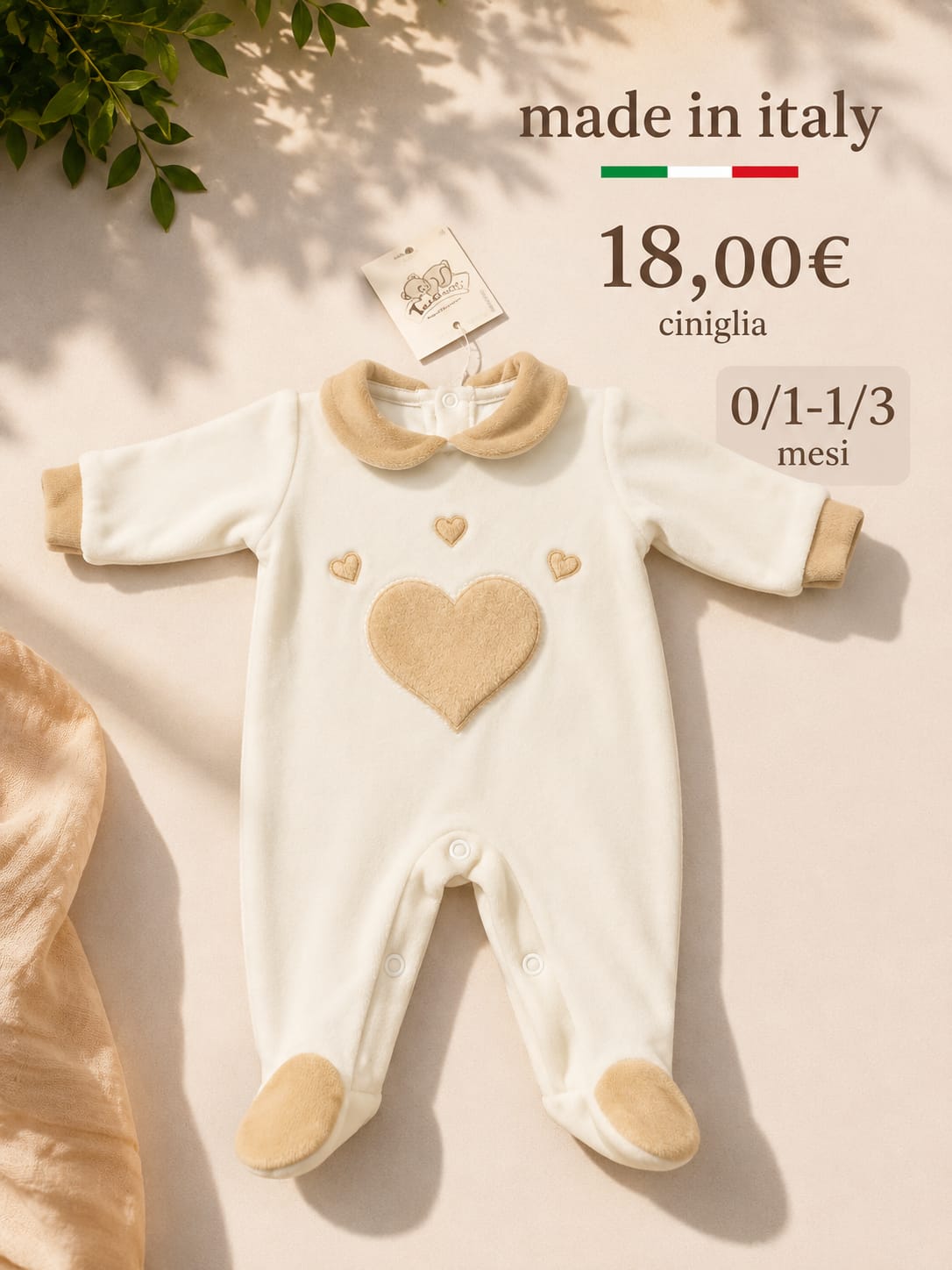 Tutine in ciniglia collezione 2026/27