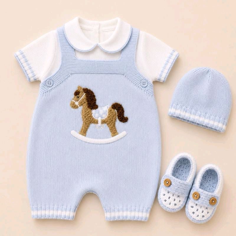 Set in puro filo di cotone baby nipos