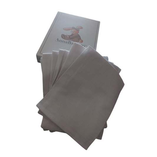 Mussole Bassetti bianchi