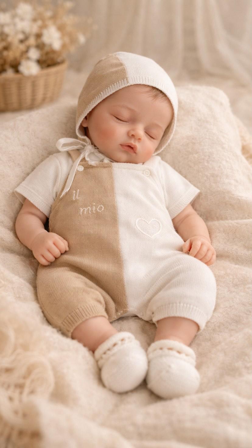Uscita clinica pappa e latte in filo di cotone