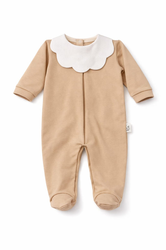 Tutina pappa e latte con collo a nuvoletta