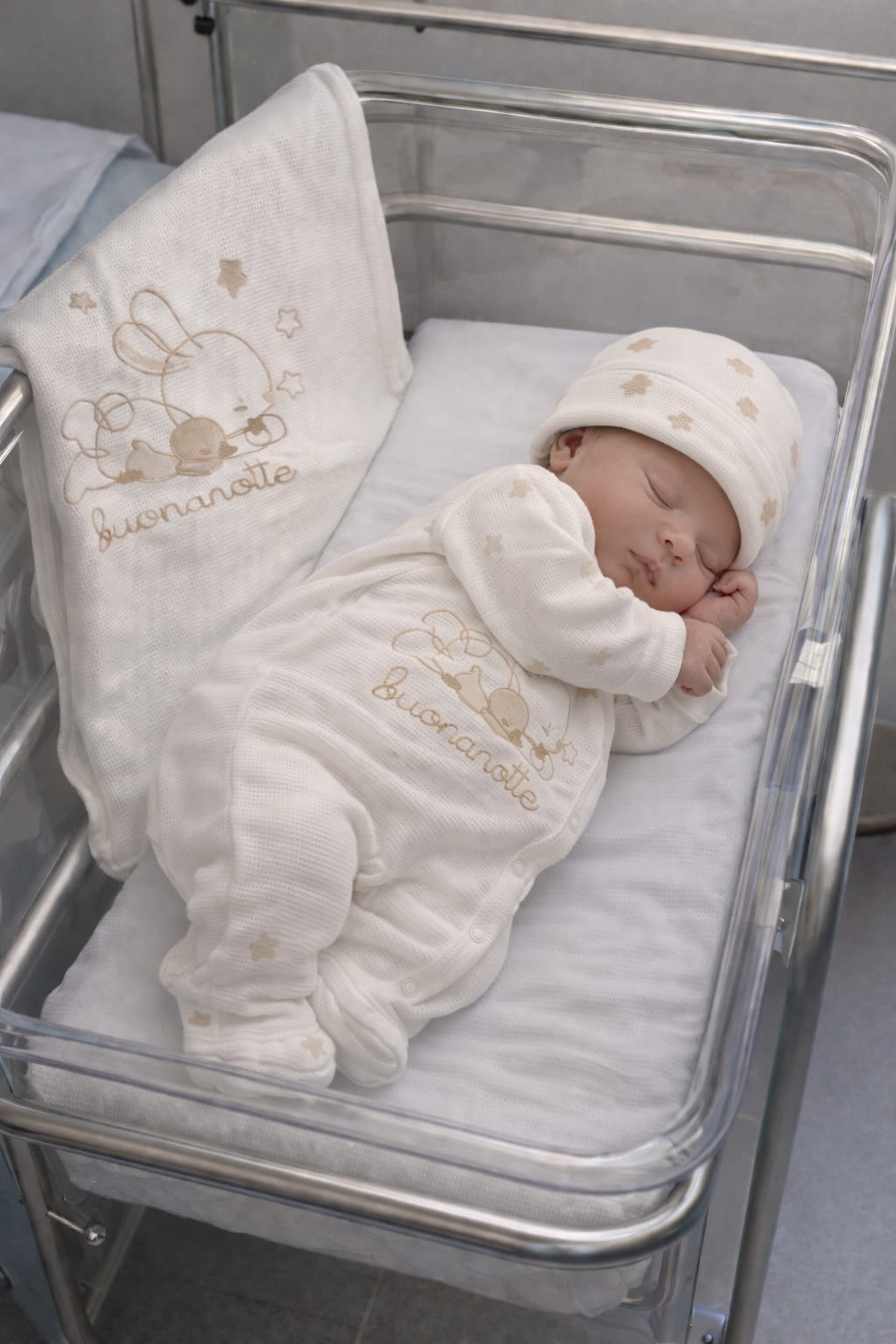 Set nido in cotone leggero biologico