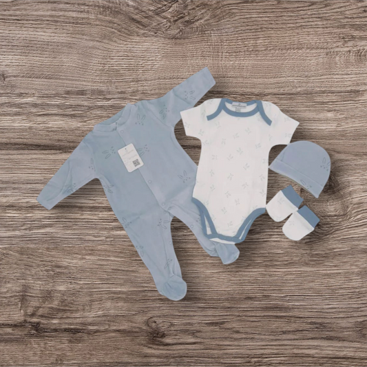 Set nido in ciniglia Nazareno azzurro