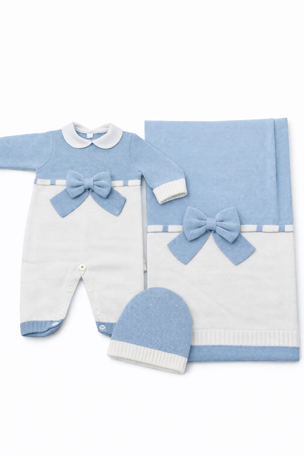 Completo tre pezzi in misto cotone
