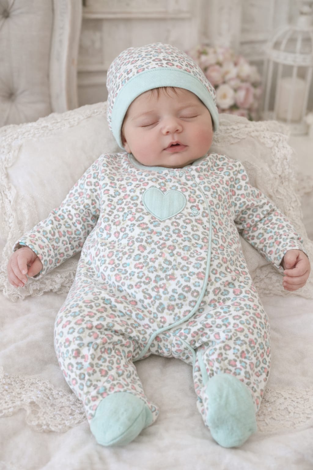 Melby Tiffany cotone biologico tema shabby