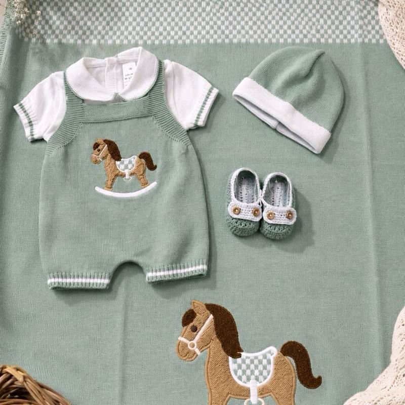 Uscita clinica baby nipos in filo di cotone
