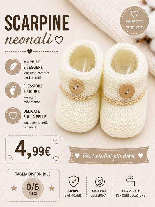 Scarpine 0/6 mesi