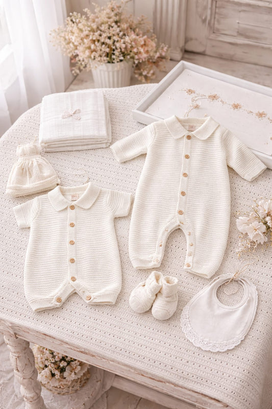 Uscita clinica pappa e latte in super offerta in filo di scozia in regalo il pagliaccetto e la personalizzazione