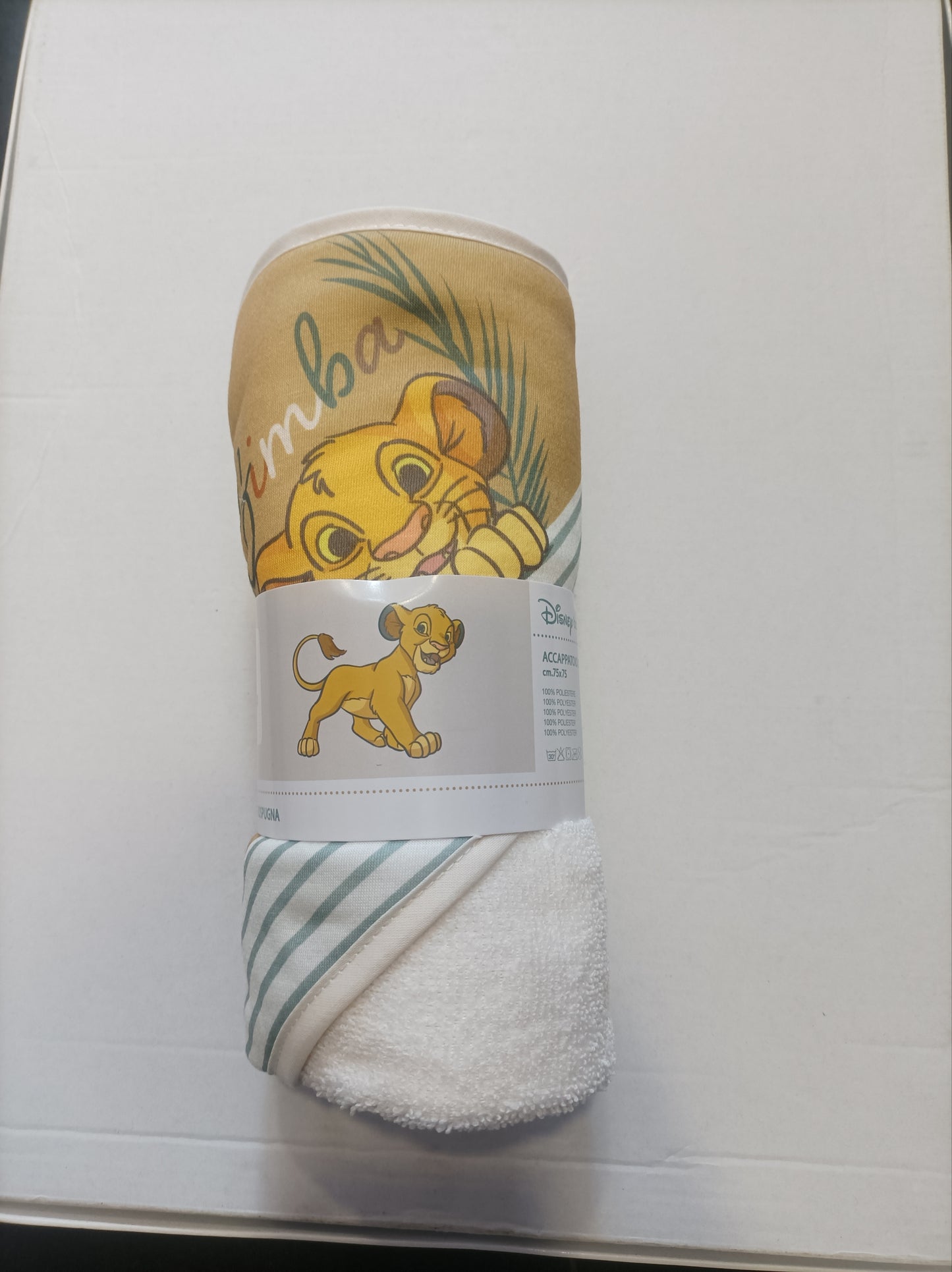 Accappatoi Disney 75x75 con cappuccio