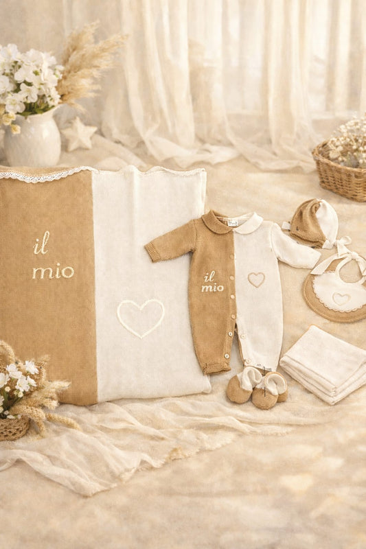 Uscita clinica pappa e latte in filo di cotone