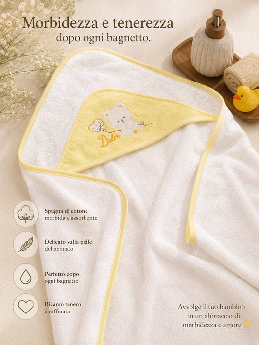 Accappatoio neonato Melanie