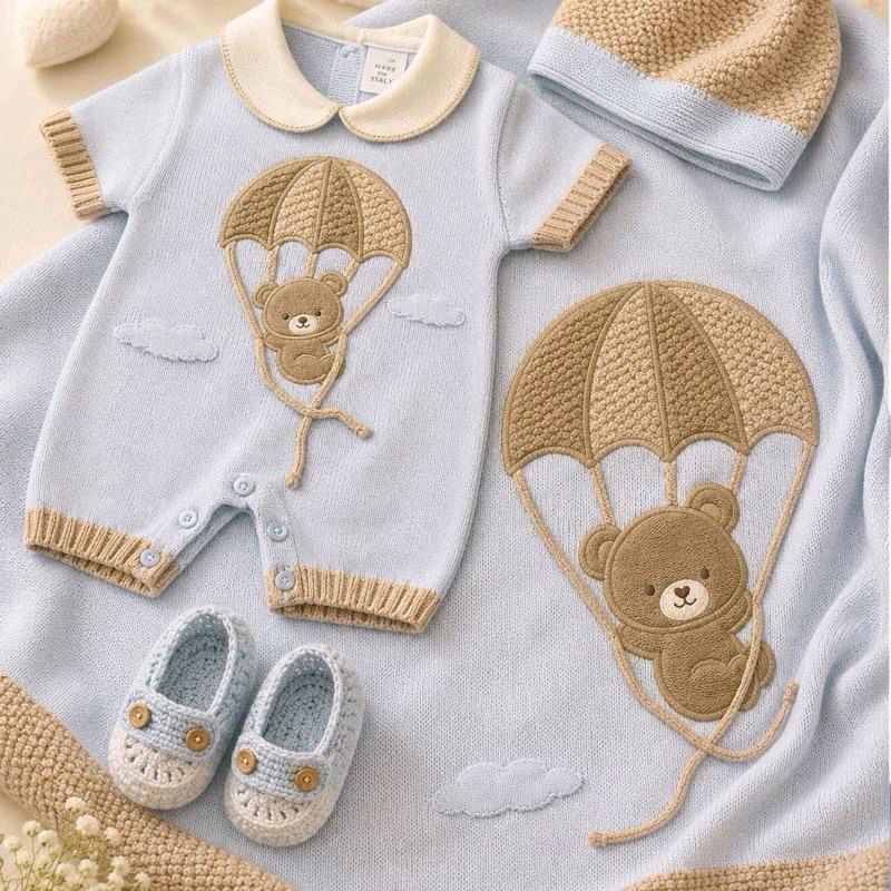 Uscita clinica baby nipos in filo di cotone