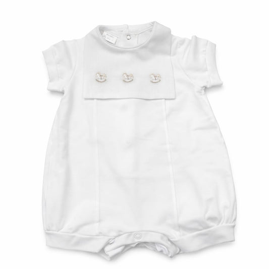 Pagliaccetto in puro cotone birillino personalizzabile